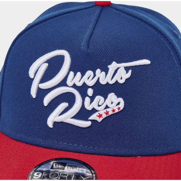 NEW ERA PUERTO RICO 9FORTY SNAPBACK HAT NEW WITH TAGS - Picture 4 of 5